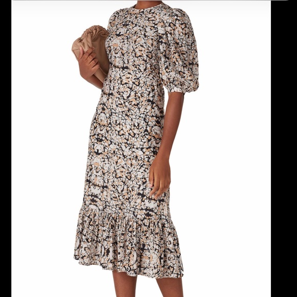 Sea New York Dresses & Skirts - Sea New York Borealis puff sleeves maxi dress